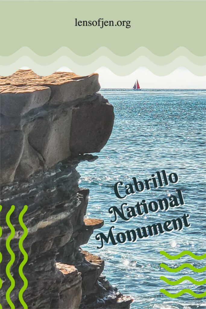 Pin for Pinterest of Cabrillo National Monument hike