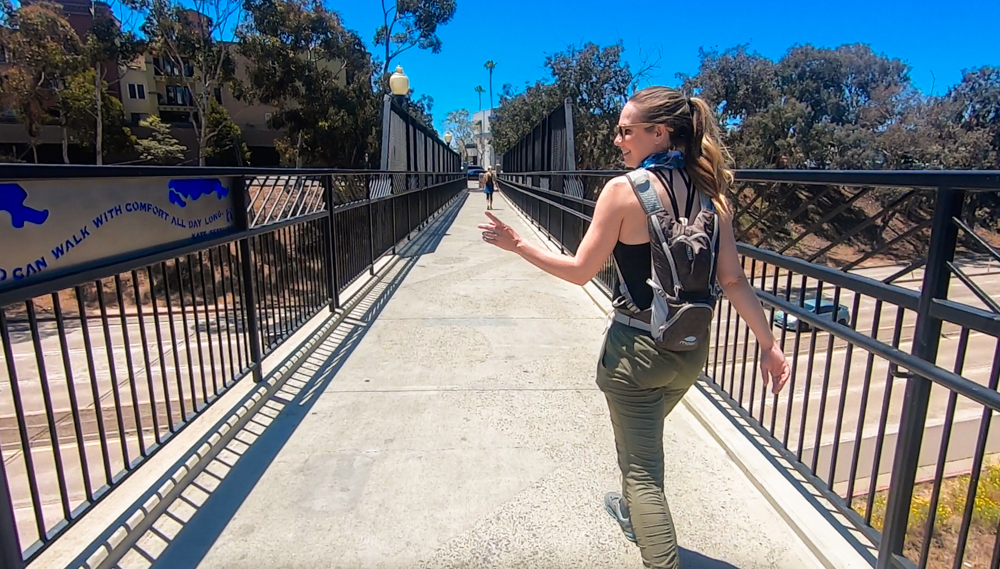 The Vermont Street Bridge on the 7 bridges walk