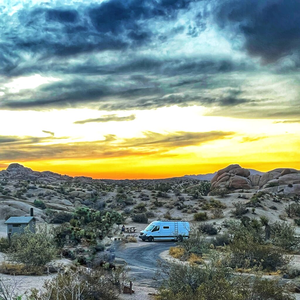 Jumbo Rocks Campground at Joshua Tree