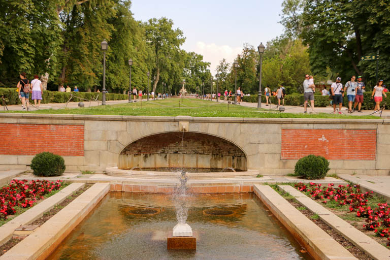 El Retiro Park is a peaceful place in Hemingway's Madrid