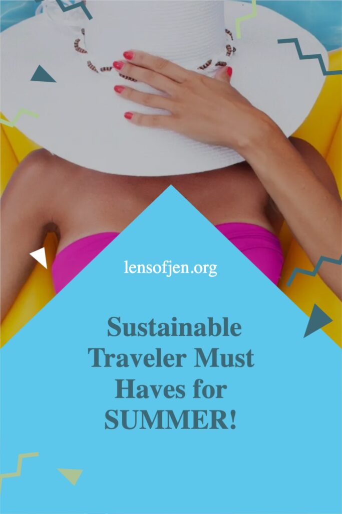 Pin for Pinterest for sustainable traveler