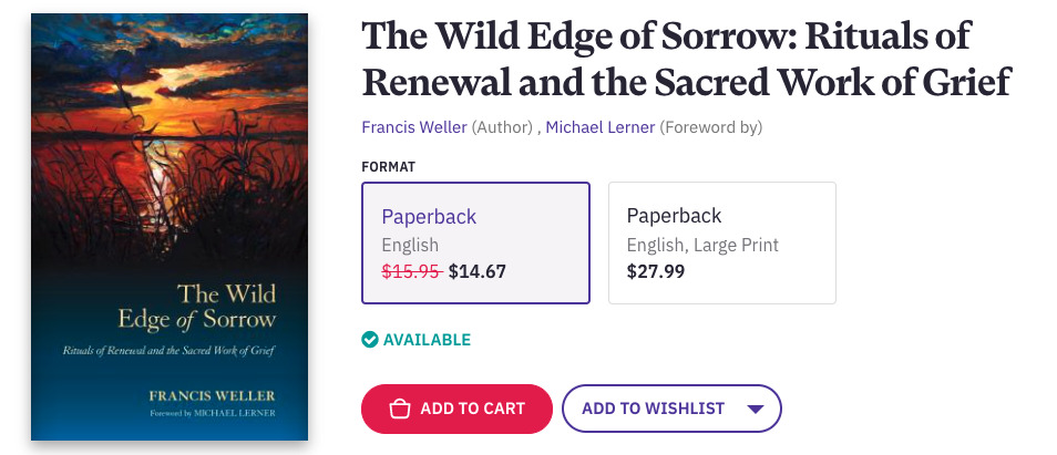 A life-changing book for the grieving: The Wild Edge of Sorrow