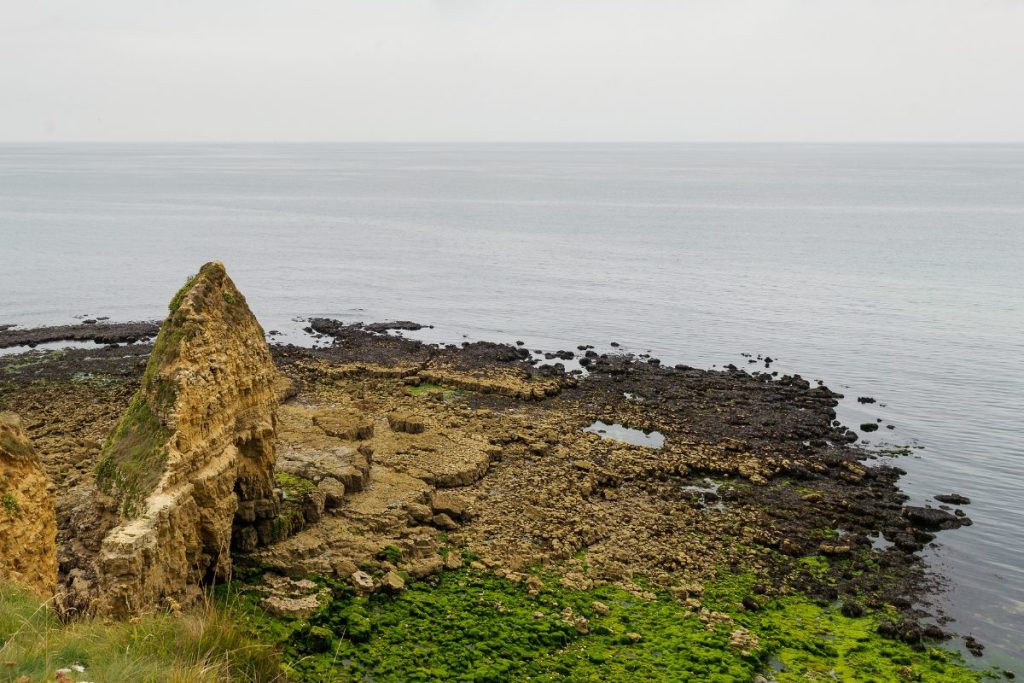 Pointe du Hoc on the d day beaches