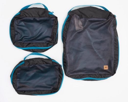 Sustainable packing cubes make the foundation to a packing sustainably