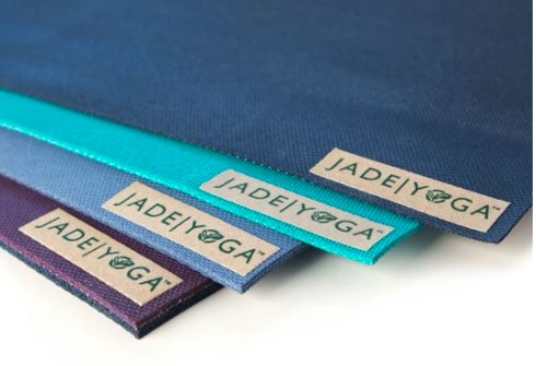 a non-toxic yoga mat designed for travel makes for a sustainable gift for the travel lover on your list