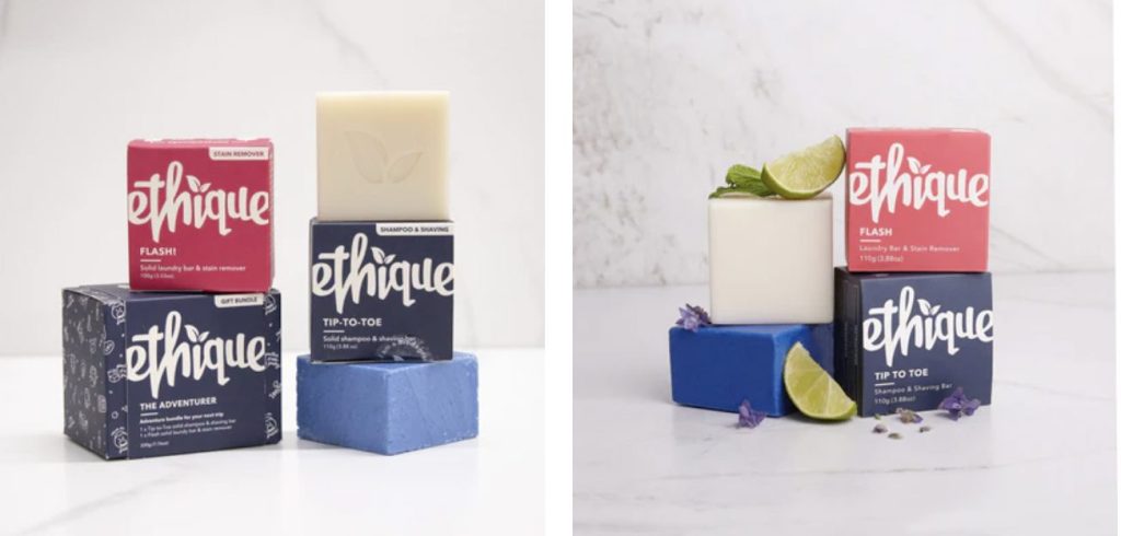 solid shampoo bars make an excellent sustainable stocking stuffer