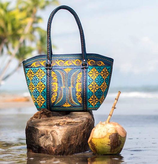 Bags that give back. Purchasing this bag helps to empower women in Sumatra.