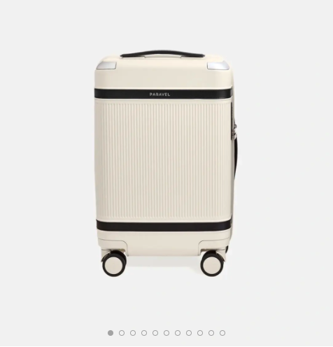 sustainable luggage that is carbon neutral with your first trip offset!