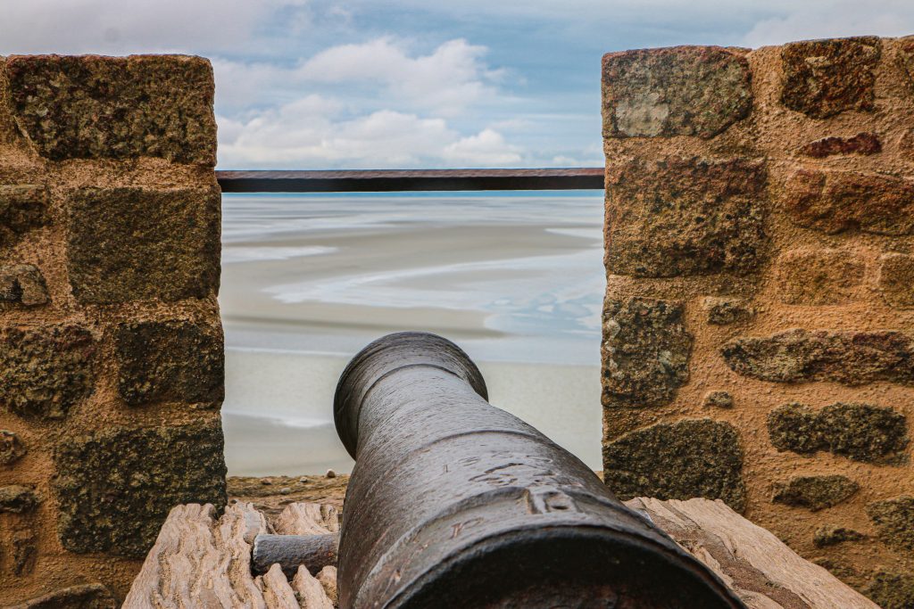 fortifications at mont saint michel