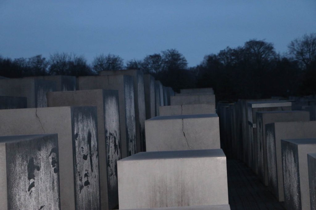 Memorial to the murdered jews of europe