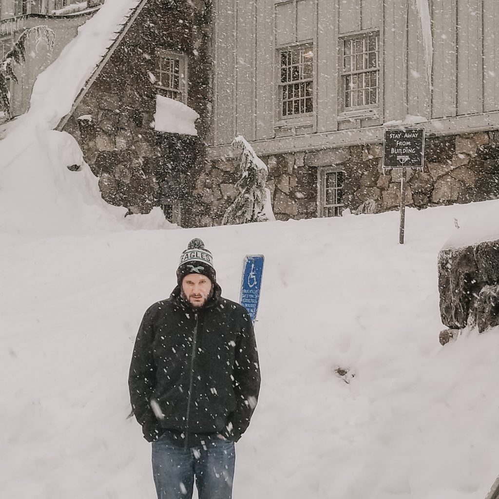 Timberline Lodge on Mt. Hood where the Shining was filmed.