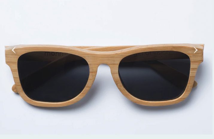 bamboo sunglasses are a sustainable travel product to love