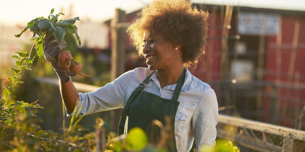 a garden is a key eco-friendly home feature